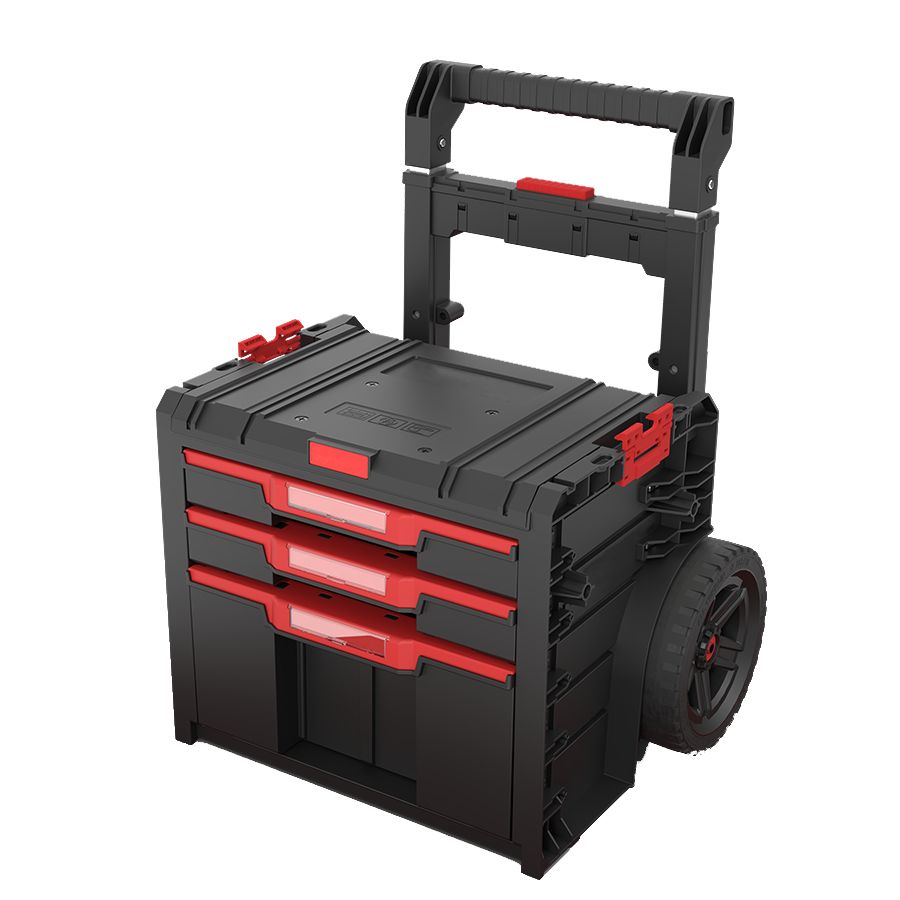 RS PRO Plastic Tool Box & Tool Cases Wheeled 660 mm 520 mm 440mm