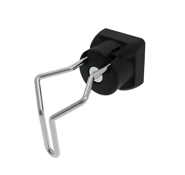 RS PRO Plastic Frame Profile Cloth Holder