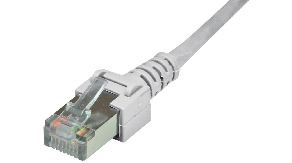 Dätwyler Cables, 3 m Cat5 Patch cable, Grey RJ45 to RJ45 Polyvinyl Chloride Sheath, S/UTP