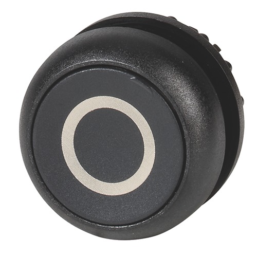 Eaton M22 Series Push Button, Latching, Panel Mount, 22.5mm Cutout, IP66, IP67, IP69K