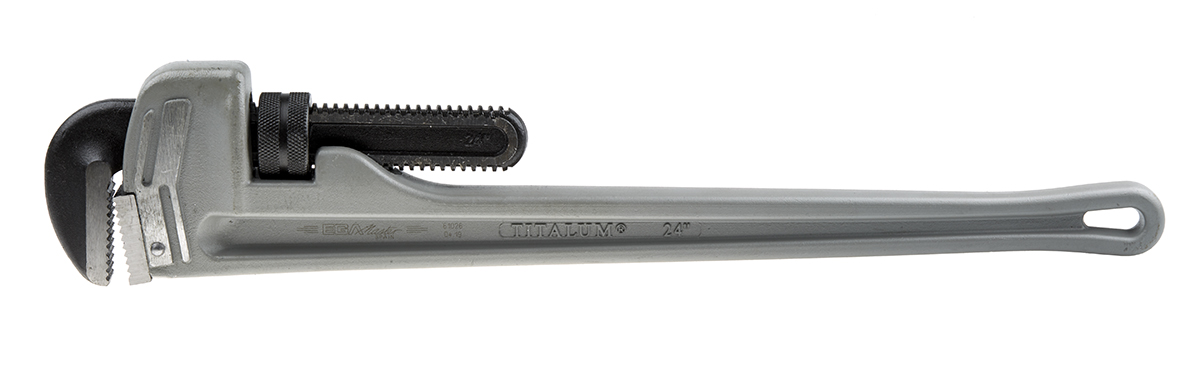 Ega-Master Pipe Wrench, 609.6 mm Overall