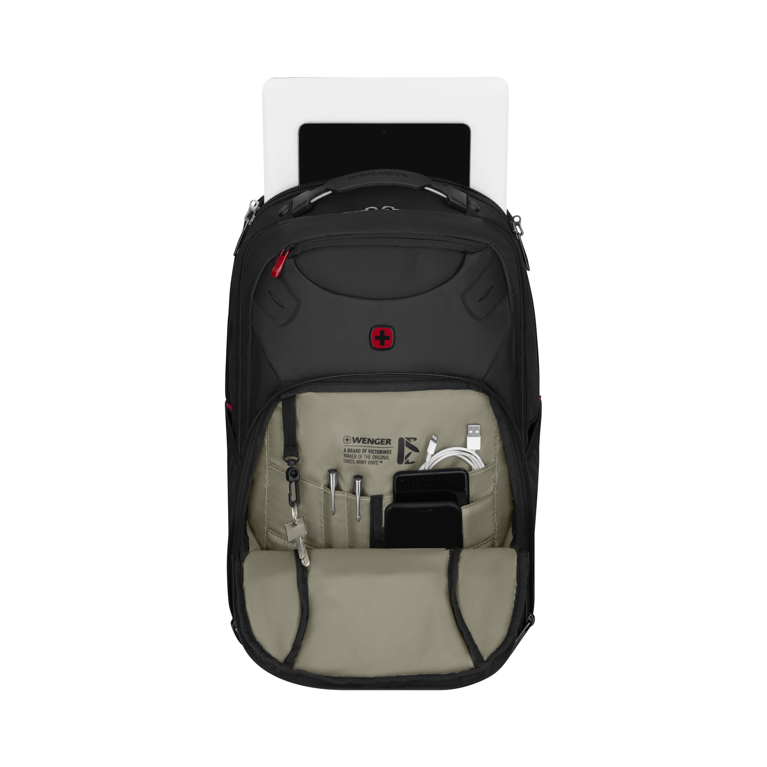 Wenger Cosmic 17 in Laptop Bag, Black