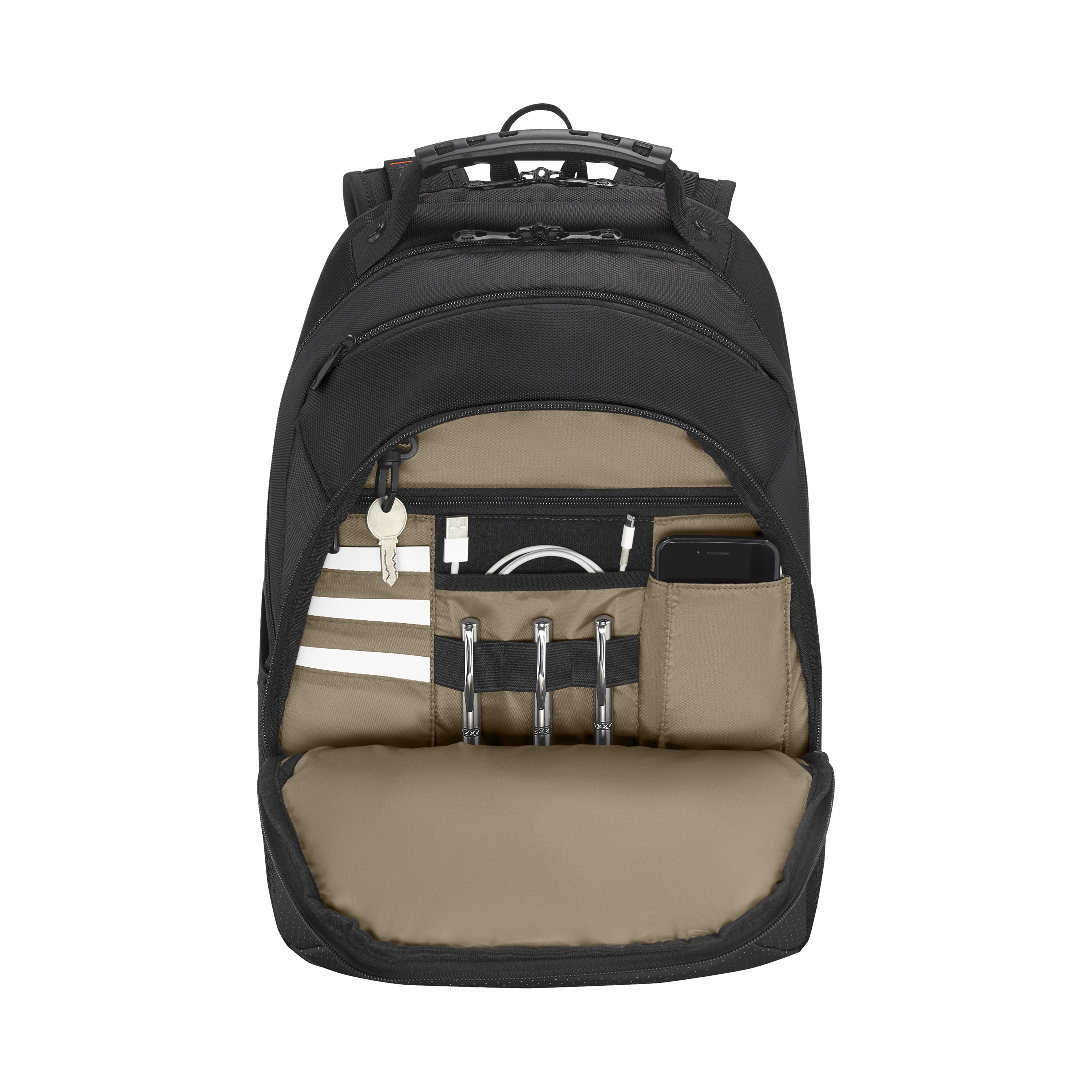 Wenger Legacy Black 16 in Laptop Bag, Black