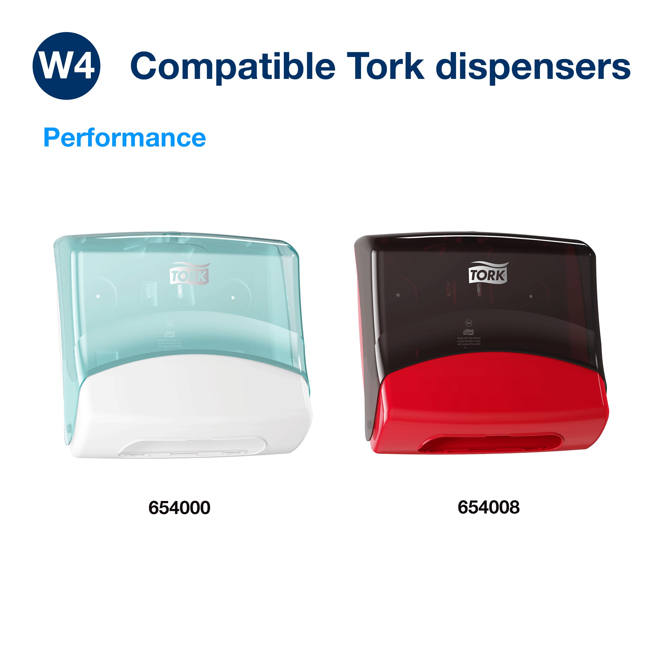 654008 Tork Plastic Red Wall Wall Mount Paper Towel Dispenser, 206 mm x 394 mm x 42.7cm