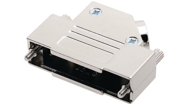 Encitech Connectors D45ZK Series Zinc Straight D-Sub Backshell, 9 Way