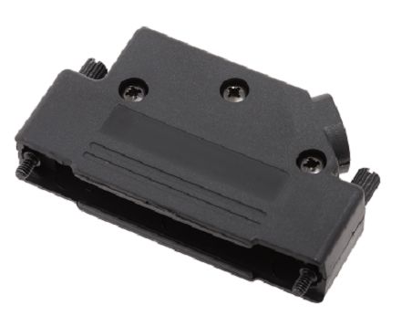 Encitech Connectors 6560 Series Plastic Straight D-Sub Backshell, 37 Way