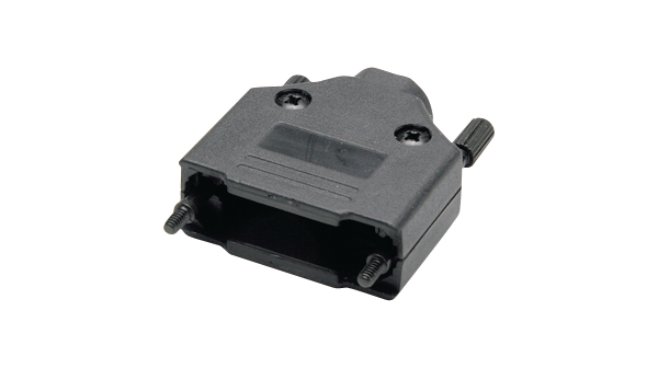 Encitech Connectors 6560 Series Plastic Straight D-Sub Backshell, 15 Way