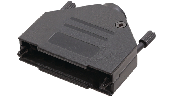 Encitech Connectors 6560 Series Zinc Straight D-Sub Backshell