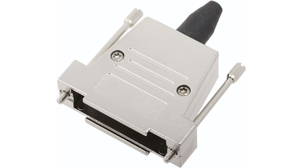 Encitech Connectors 6560 Series Zinc Top Entry D-Sub Backshell, 25 Way
