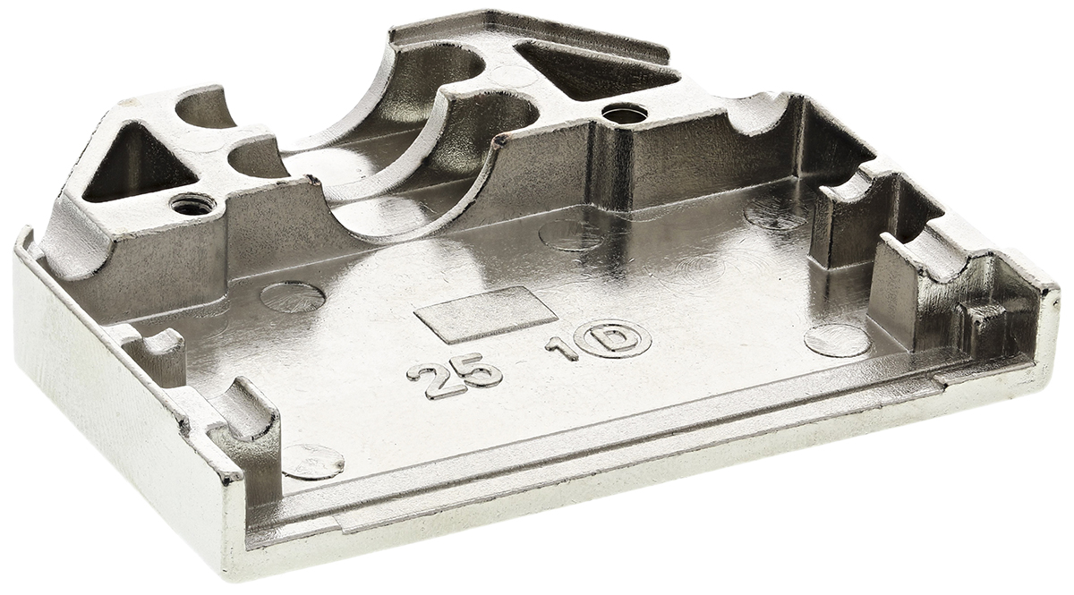 6560-0305-03 MH Connectors MHDTZI Series Zinc Straight D-Sub Backshell, 25 Way Strain Relief