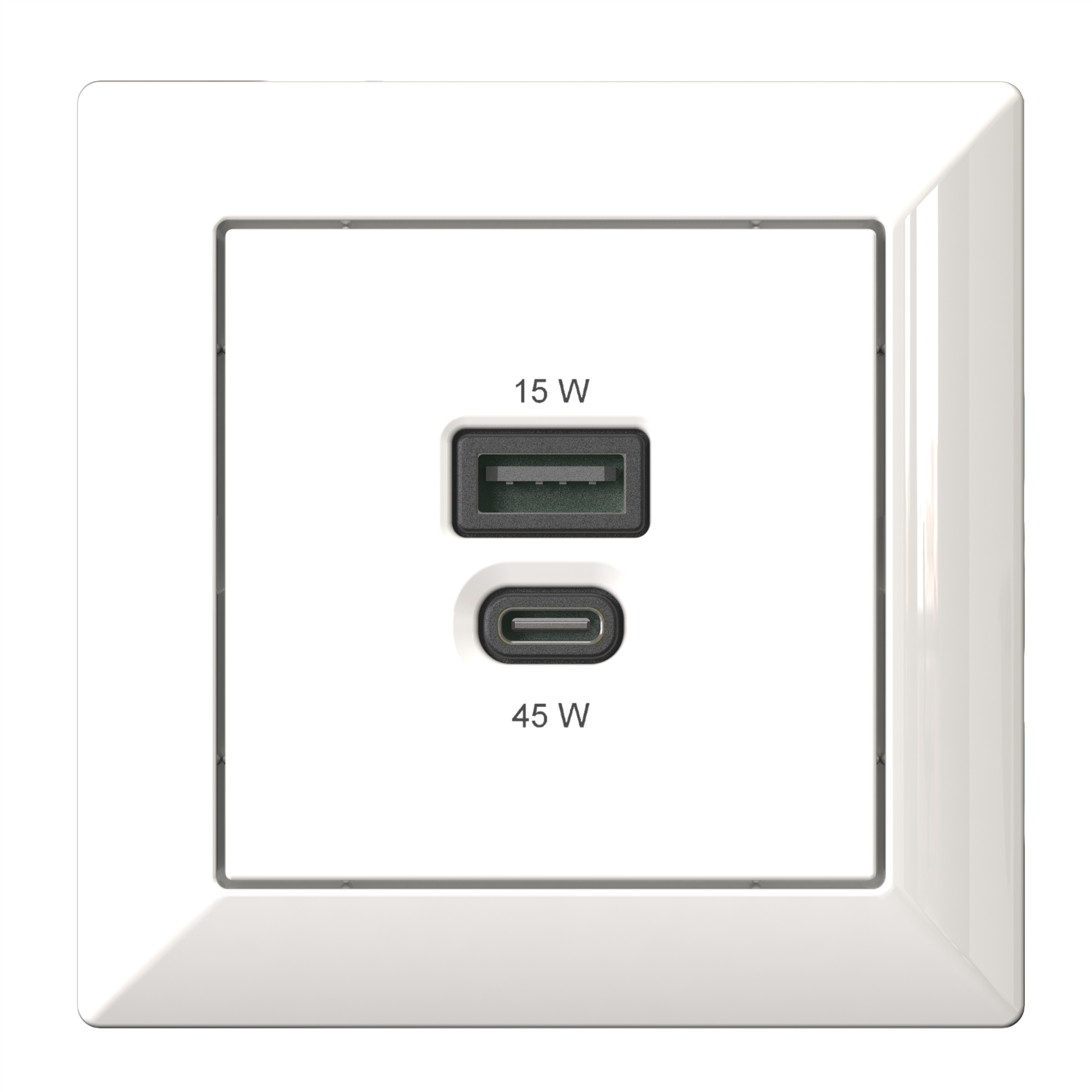 Bodo Ehmann Straight, Flush Male- 2 Port Type USB Type C USB Connector USB Type A, USB Type C