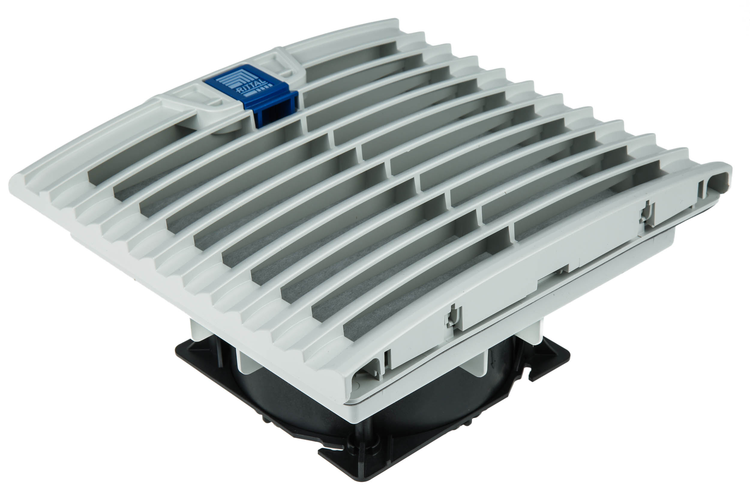 3239110 Rittal 3239 Series Filter Fan, 115 V ac, ac Operation, 100m³/h Filtered, 120m³/h Unimpeded, IP54, 204 x 204mm