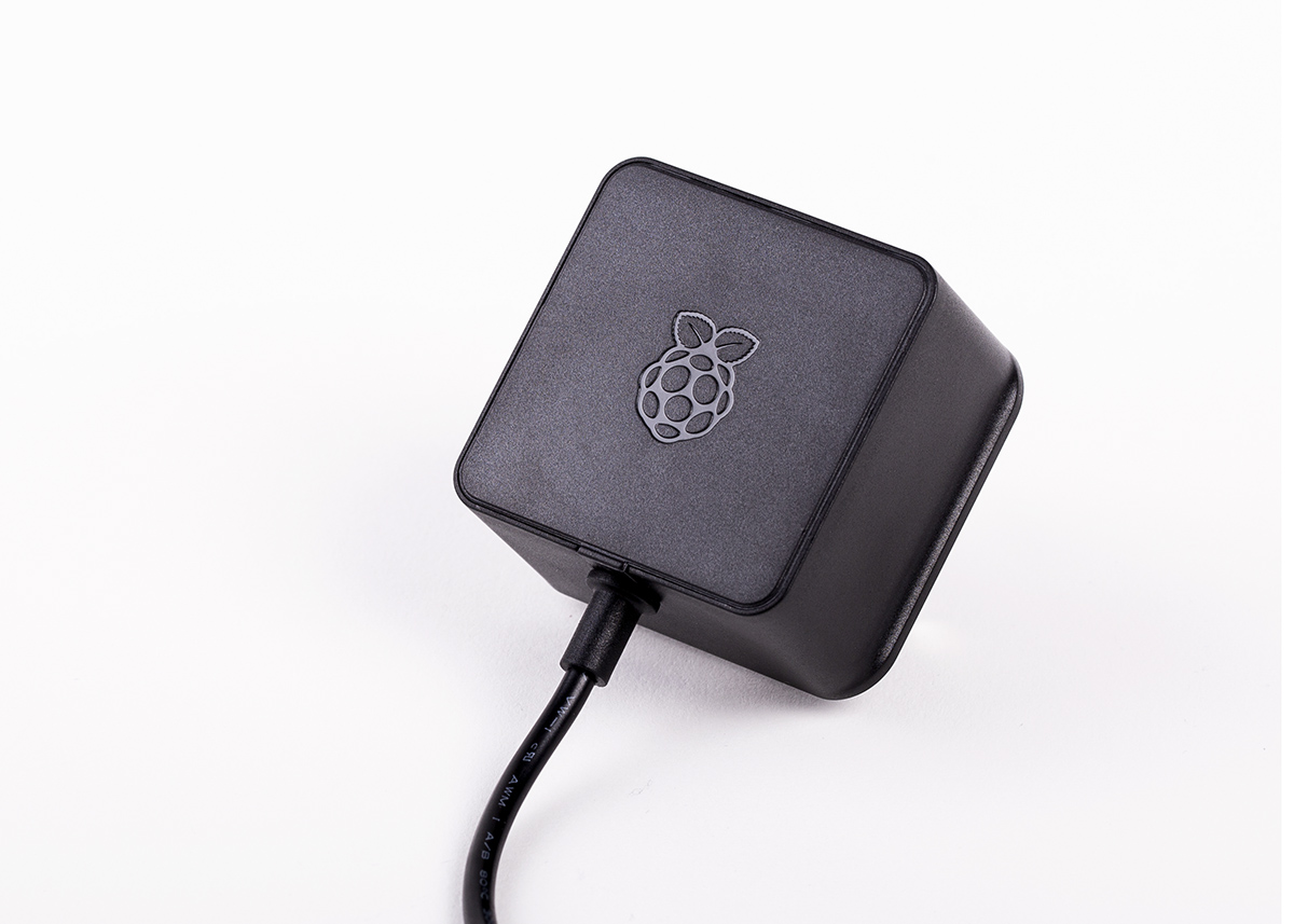 Raspberry Pi RPI4 PSU EU BLACK, AC DC Adapter 5.1V, 3A, 1 Output Power Supply, European Plug
