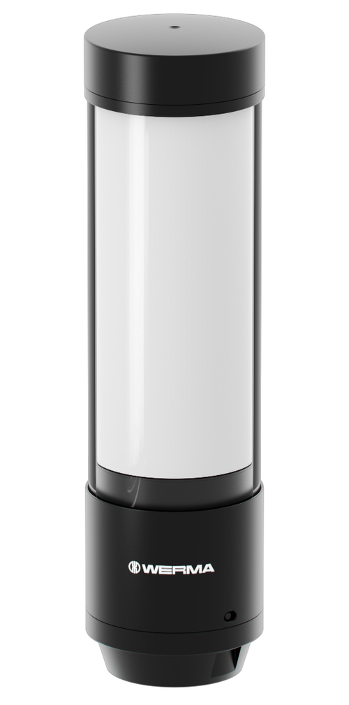 Werma eSIGN Series Multicolour Signal Tower No Sounder Component, 9 Lights 24V Base