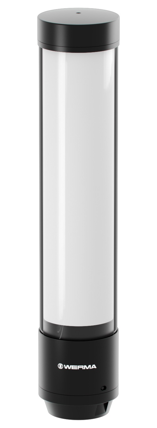 Werma eSIGN Series Multicolour Signal Tower No Sounder Component, 15 Lights 24V Base, Tube