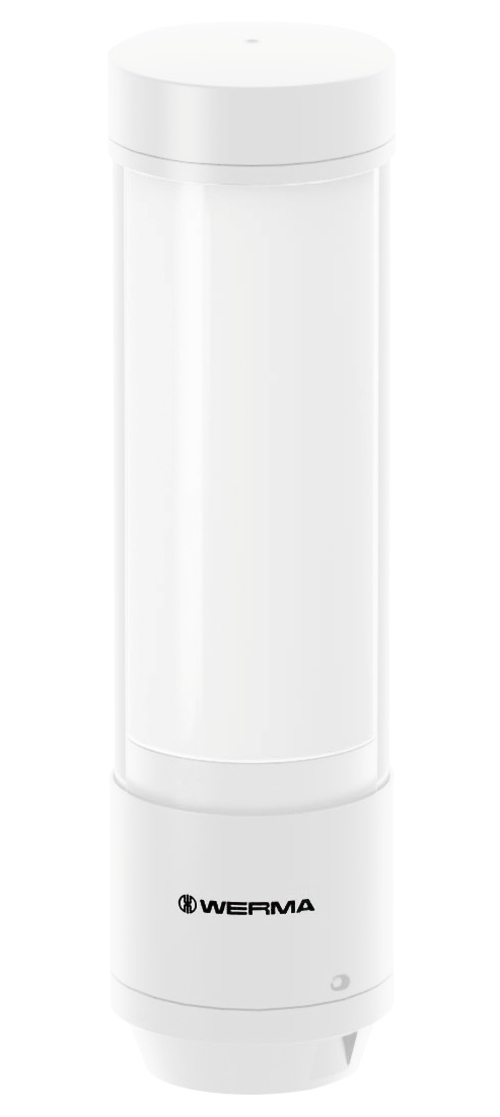 Werma eSIGN Series Signal Tower, 9 Lights 24V Base, Tube