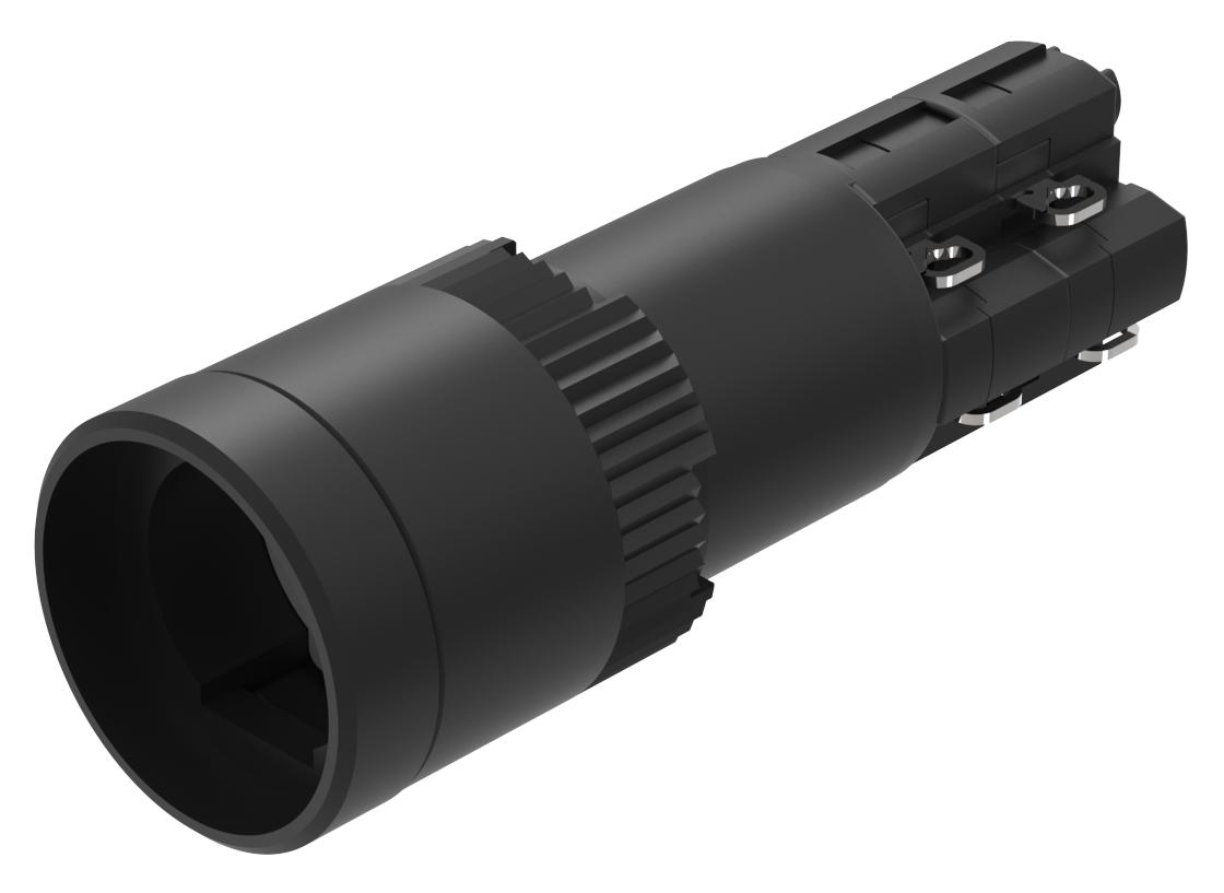 EAO Pushbutton Actuator for Use with Illuminated Pushbutton