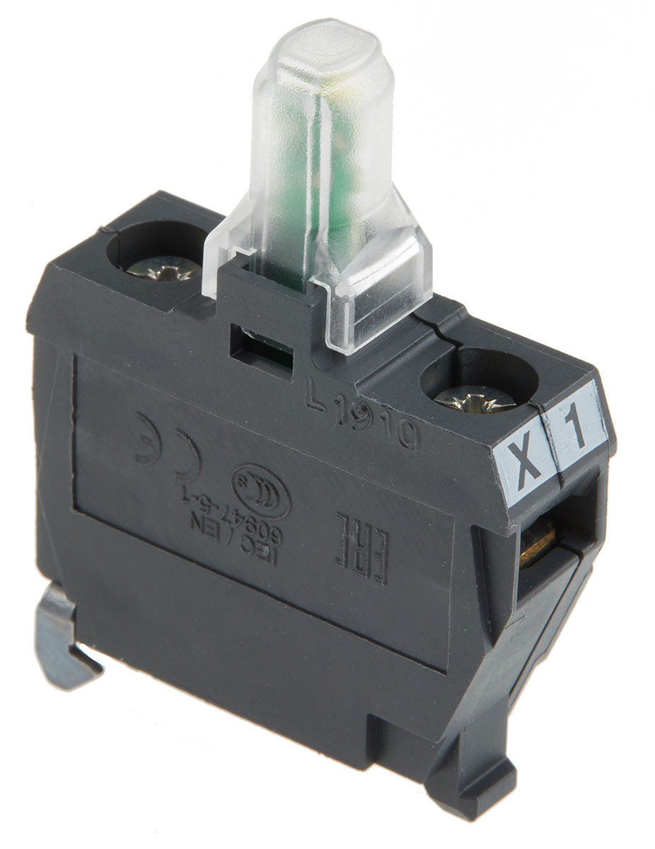 Schneider Electric Harmony ZALV Light Block LED White 24 V Screw terminal