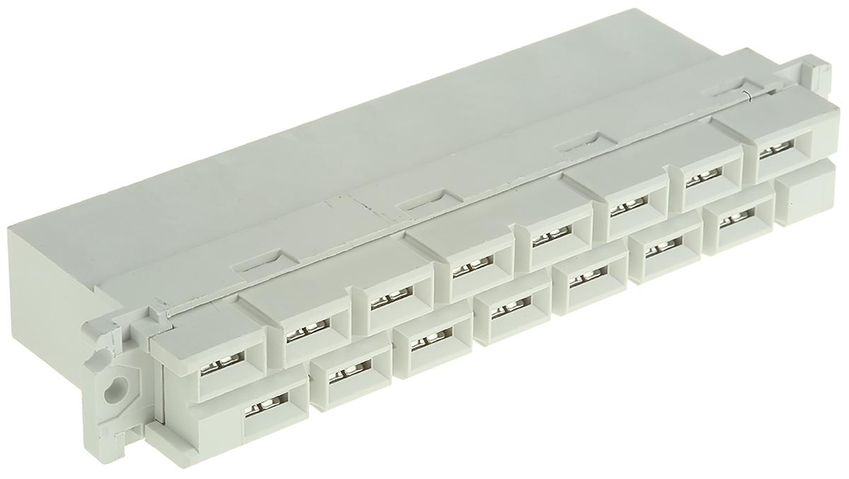 HARTING DIN 41612 15 Way 10.16mm Pitch, Straight DIN 41612 Connector, Socket
