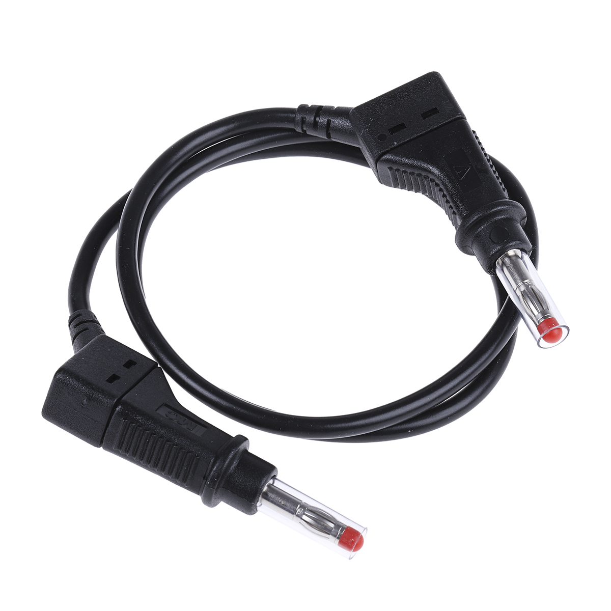669407-050-21 Staubli Connector Test Lead 32A, 600V, Black, 500 mm Lead Length