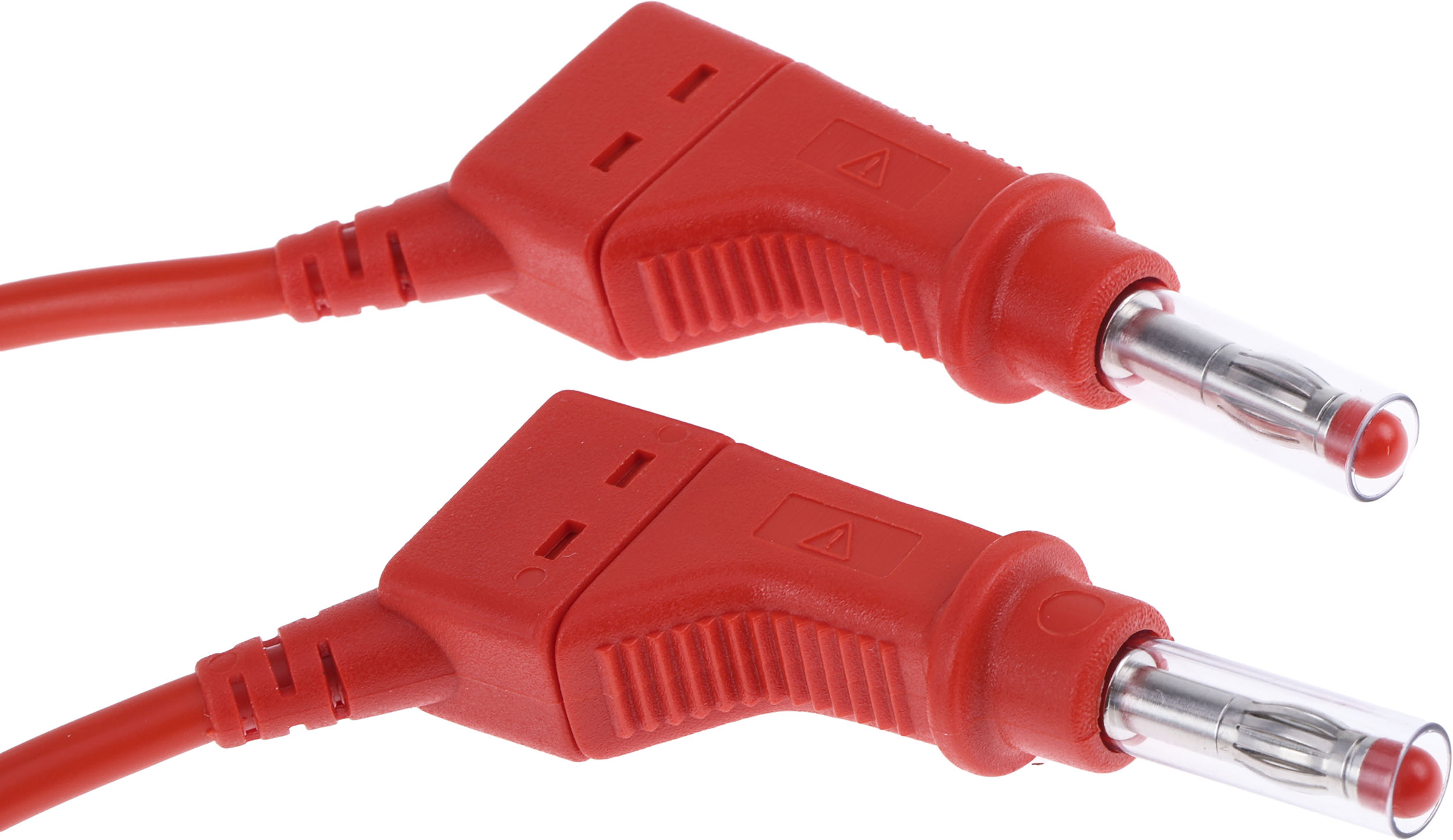 Staubli Connector Test Lead 32A, 600V, Red, 500 mm Lead Length