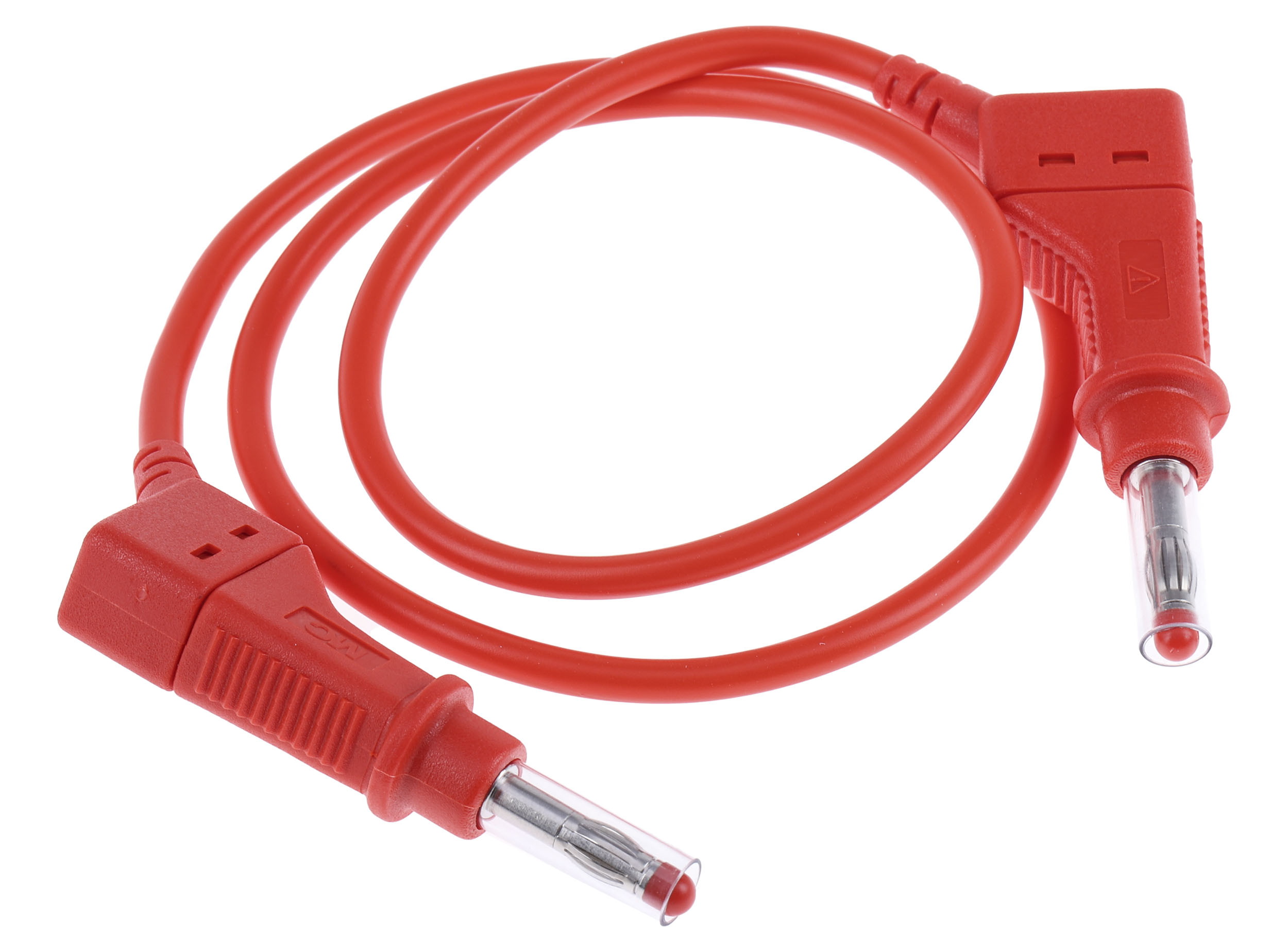 669407-050-22 Staubli Connector Test Lead 32A, 600V, Red, 500 mm Lead Length