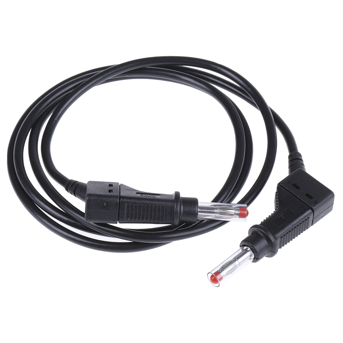 669407-100-21 Staubli Connector Test Lead 32A, 600V, Black, 1 m Lead Length