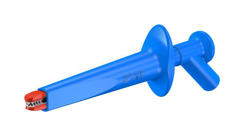 Staubli Spring Loaded Test Probe, 1kV, 4 mm Socket, 16A