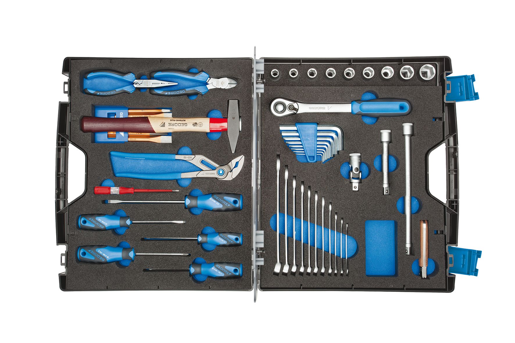 Gedore 49 Piece Maintenance Kit Tool Kit with Case