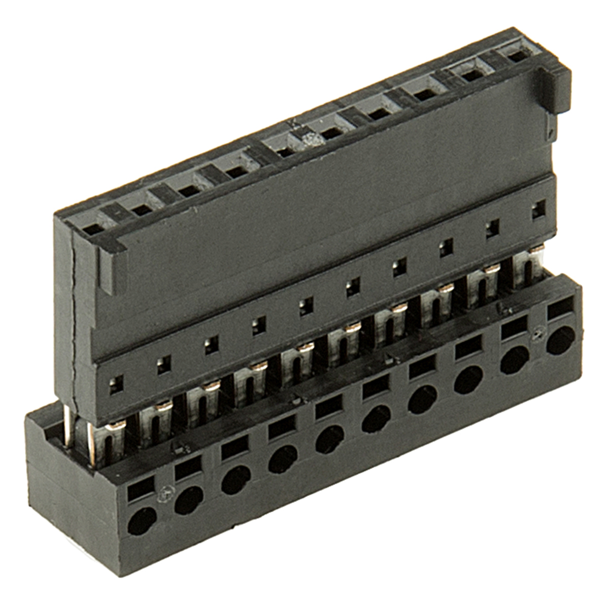 Stelvio Kontek 10-Way IDC Connector Female for Cable, 1 Row