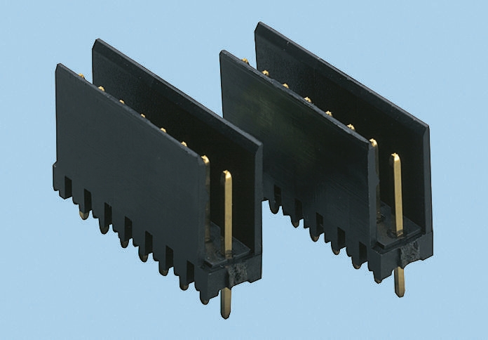 Stelvio Kontek 475 Series PCB Header, 12 Contact(s), 2.54 mm Pitch, 1 Row, Shrouded