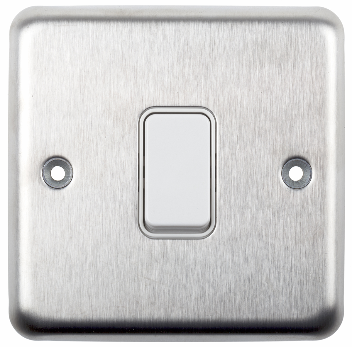 MK Electric White Rocker Light Switch, 2 Way, 1 Gang, K4671