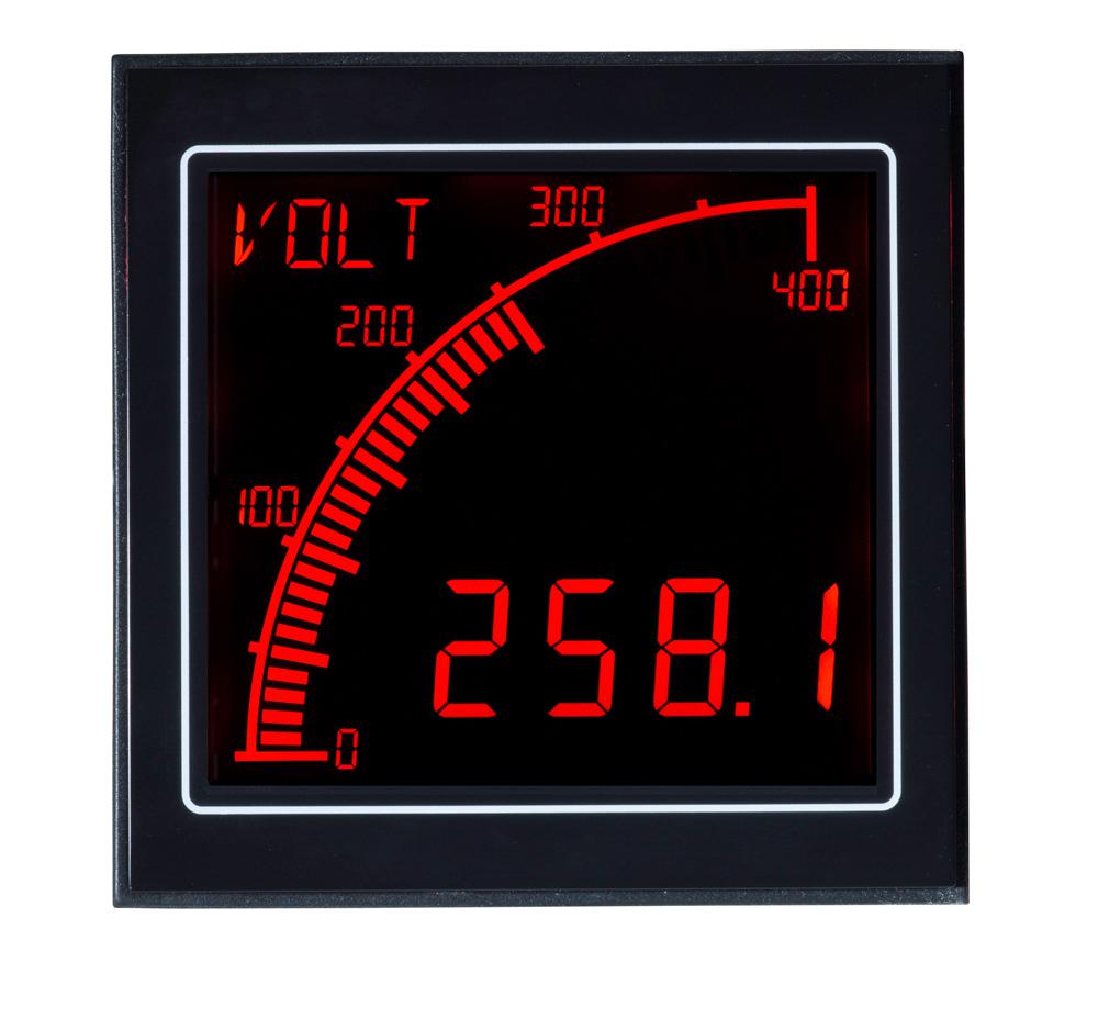 apm-volt-ano Trumeter APM Series Digital Voltmeter AC/DC, LCD Display 4-Digits 1 %, 68 mm, 68 mm