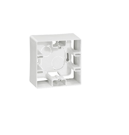 Legrand Grey Back Box, IP20, Surface Mount, 1 Gangs 40 mm 810mm 830 mm