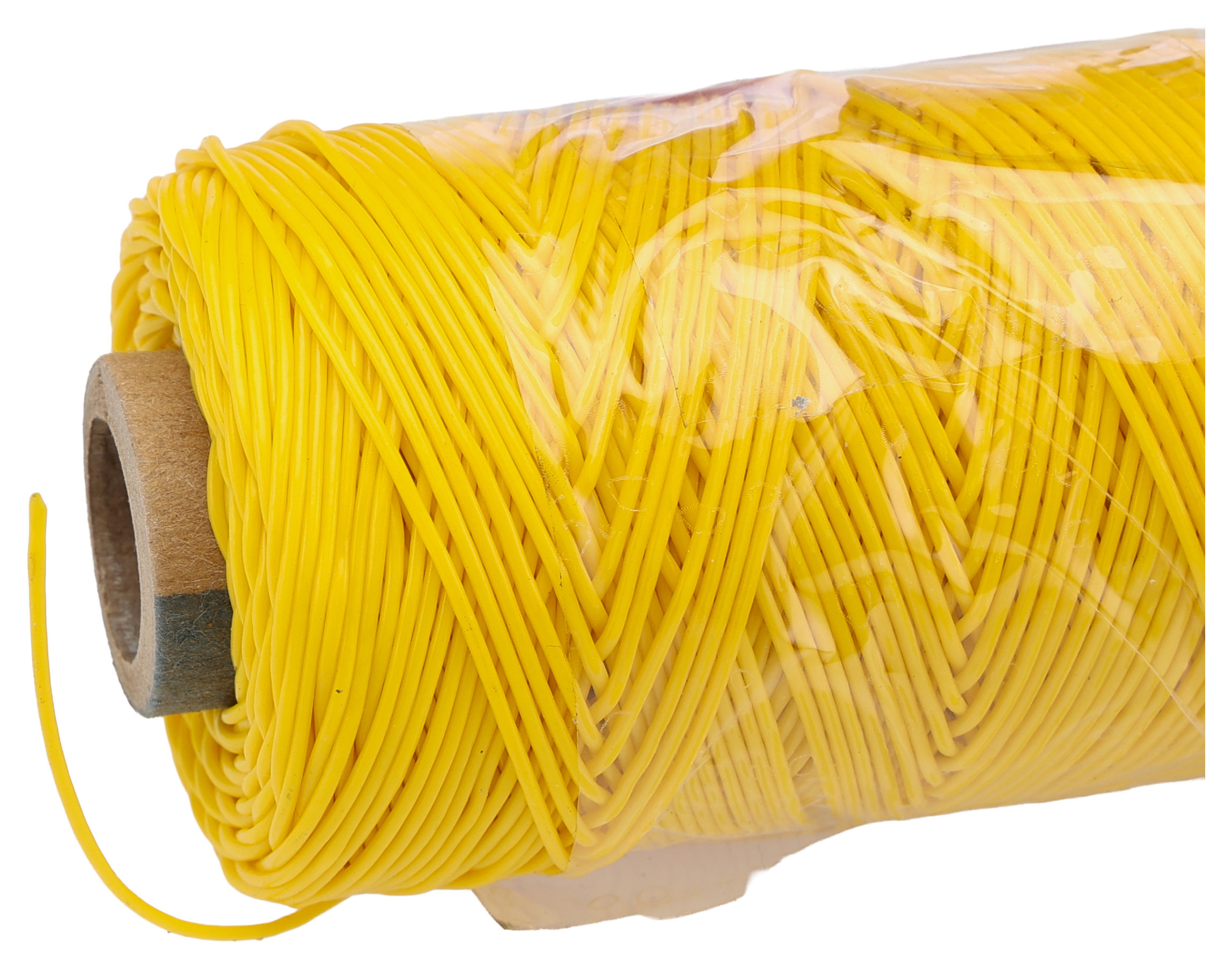 665-320 RS PRO Cable Lacing Cord Yellow Nylon 1mm x 500 m