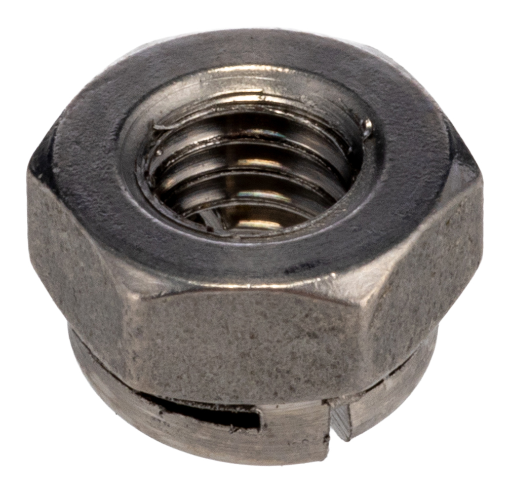 665-5609 RS PRO, Plain 316 Stainless Steel Locknut