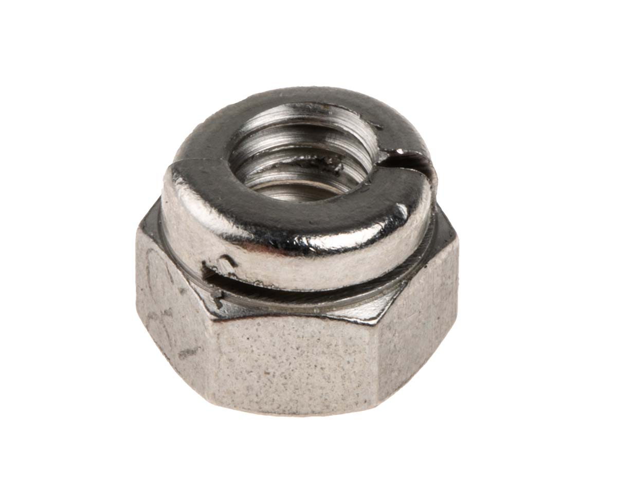 RS PRO, Plain 316 Stainless Steel Locknut