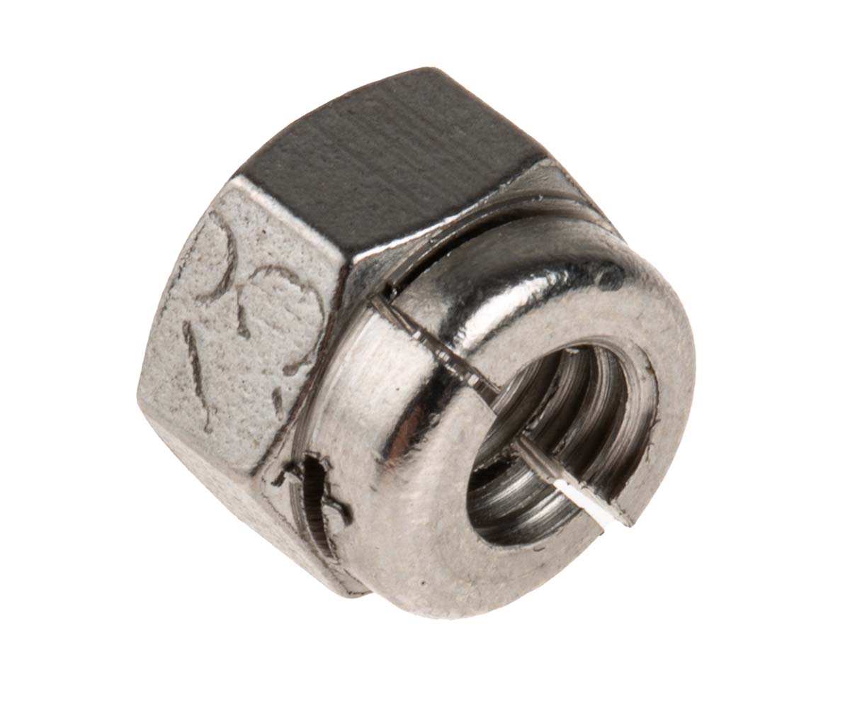 665-5612 RS PRO, Plain 316 Stainless Steel Locknut