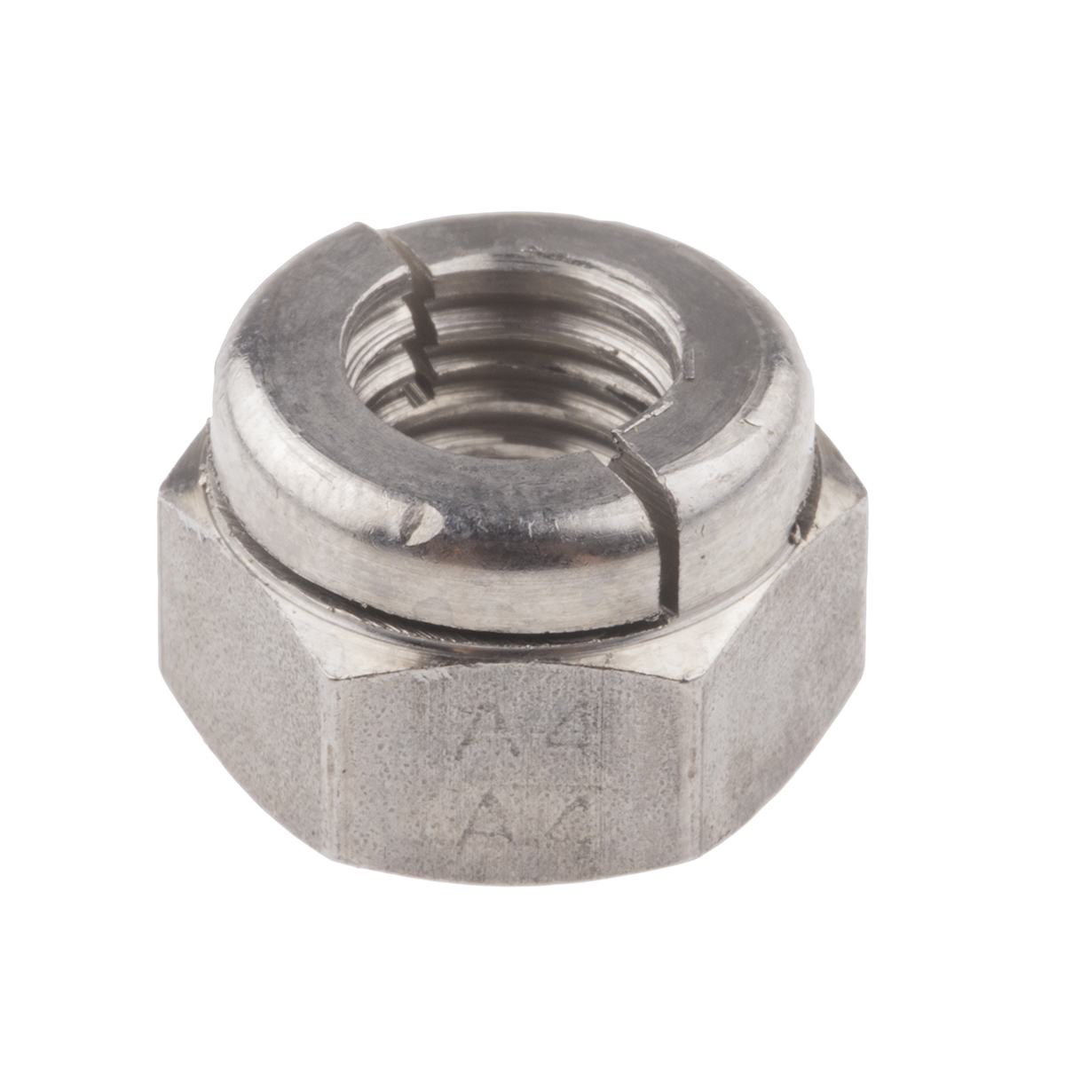 RS PRO, Plain 316 Stainless Steel Locknut