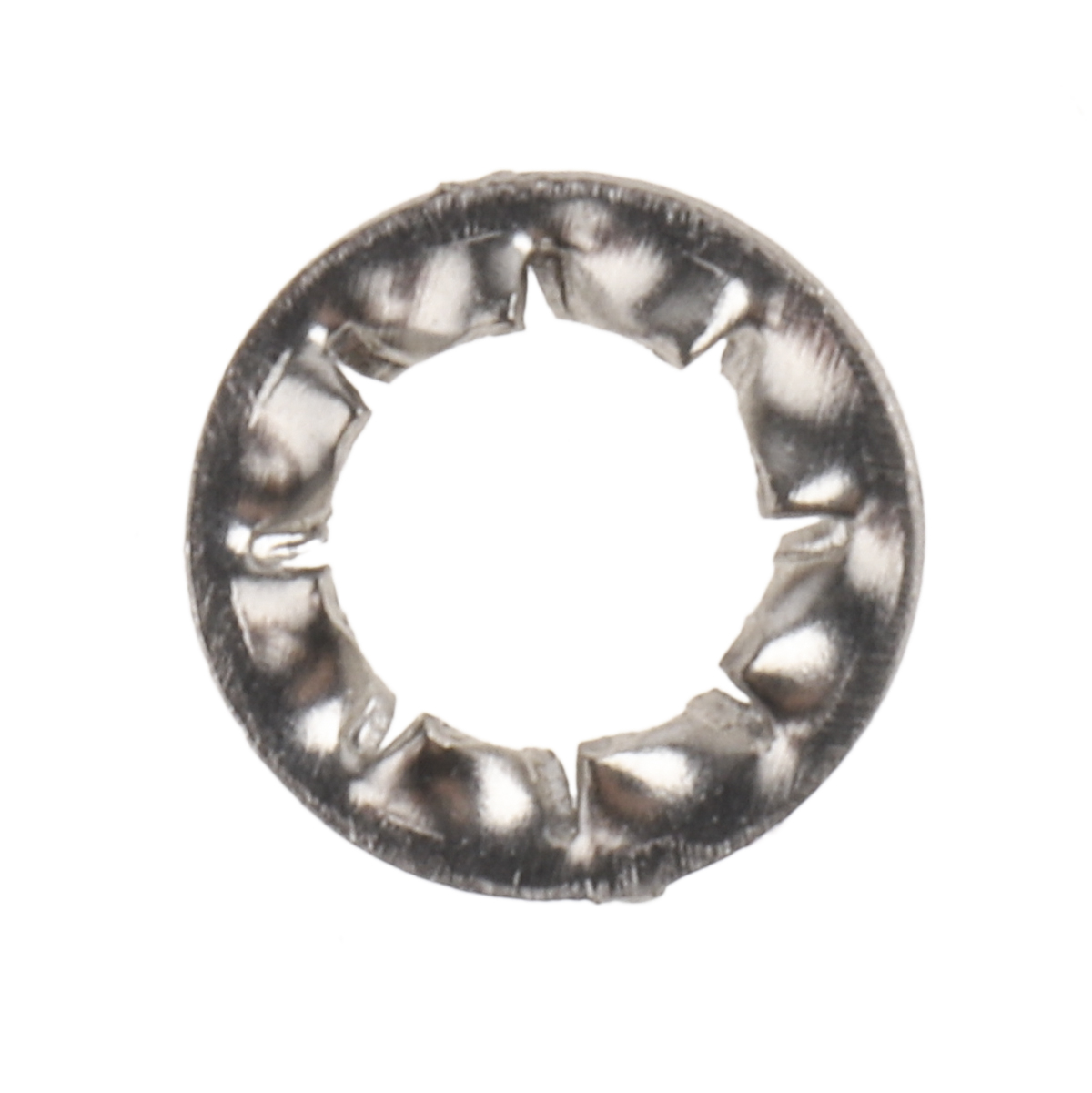 665-7309 RS PRO Stainless Steel Plain Internal Tooth Shakeproof Washer, M4, DIN 6798J