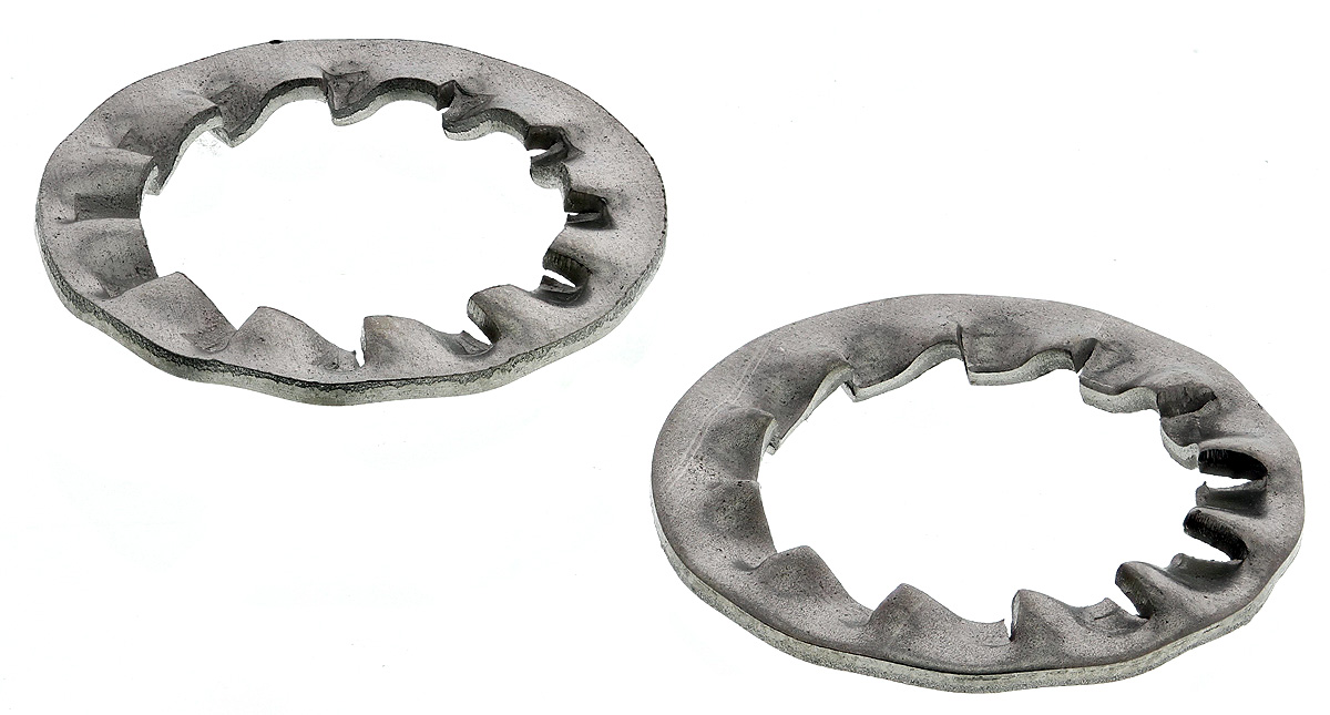RS PRO Stainless Steel Plain Internal Tooth Shakeproof Washer, M12, DIN 6798J