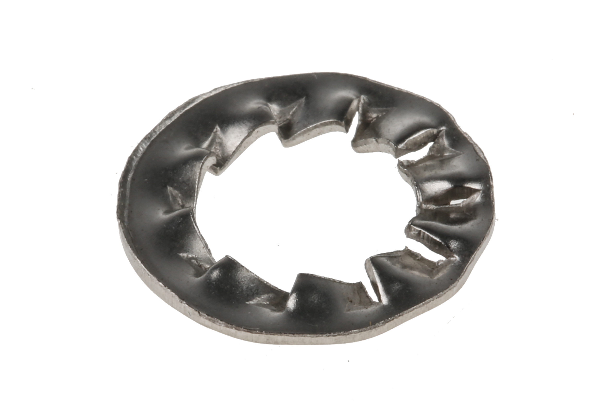 665-7315 RS PRO Stainless Steel Plain Internal Tooth Shakeproof Washer, M8, DIN 6798J