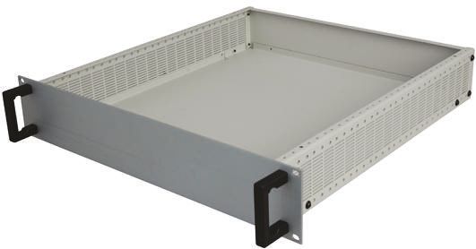 RS PRO, 6 U Rackmount Enclosure HD Ventilated 466 mm, 436 mm 256 mm