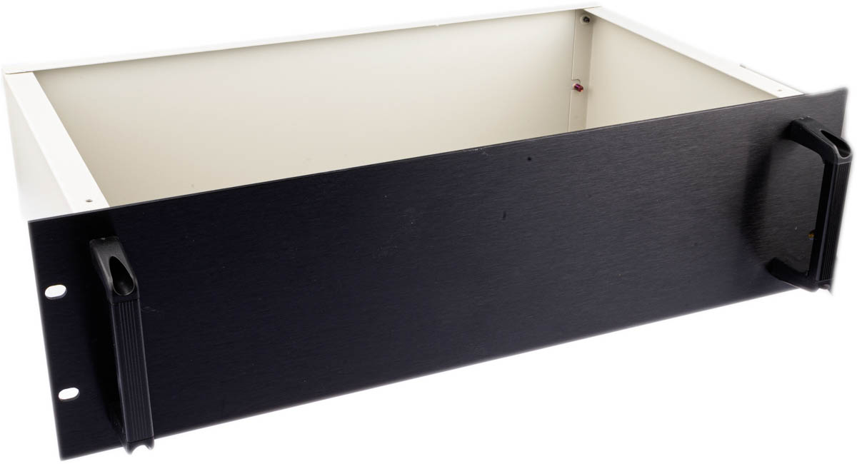 RS PRO, 3 U 19 in Rack Mount Case RA Ventilated 250 mm, 483 mm 133 mm