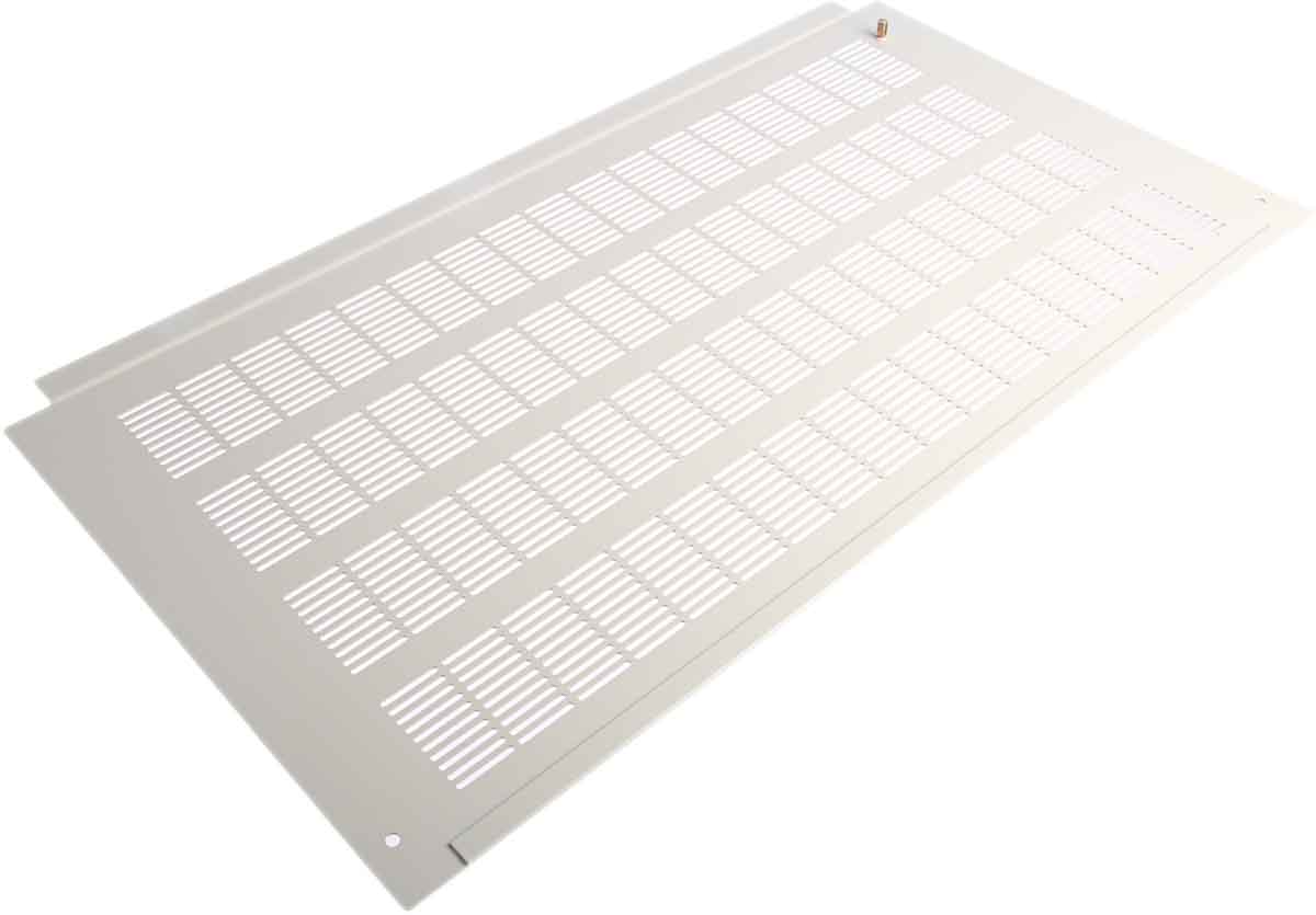 RS PRO Steel Ventilated Top Cover 423 mm 250mm