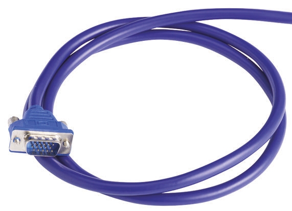 RS PRO Male VGA to Female VGA Cable, 10 m Blue