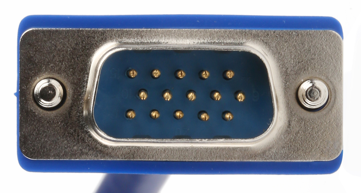 665-9566 RS PRO Male VGA to Male VGA Cable, 15 m Blue