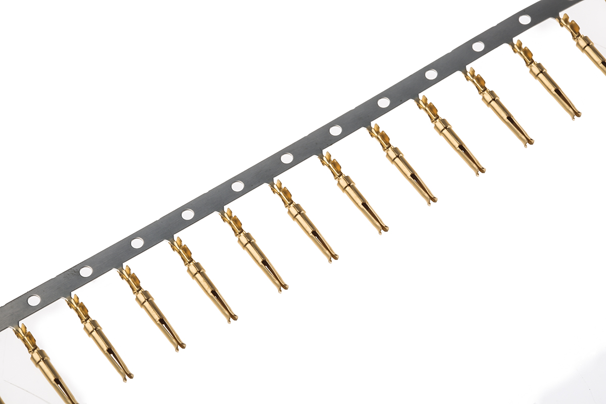TE Connectivity, AMPLIMITE HDP-20 Series, size 20 Female Crimp D-Sub Connector Contact, Gold over Nickel Signal 20 AWG
