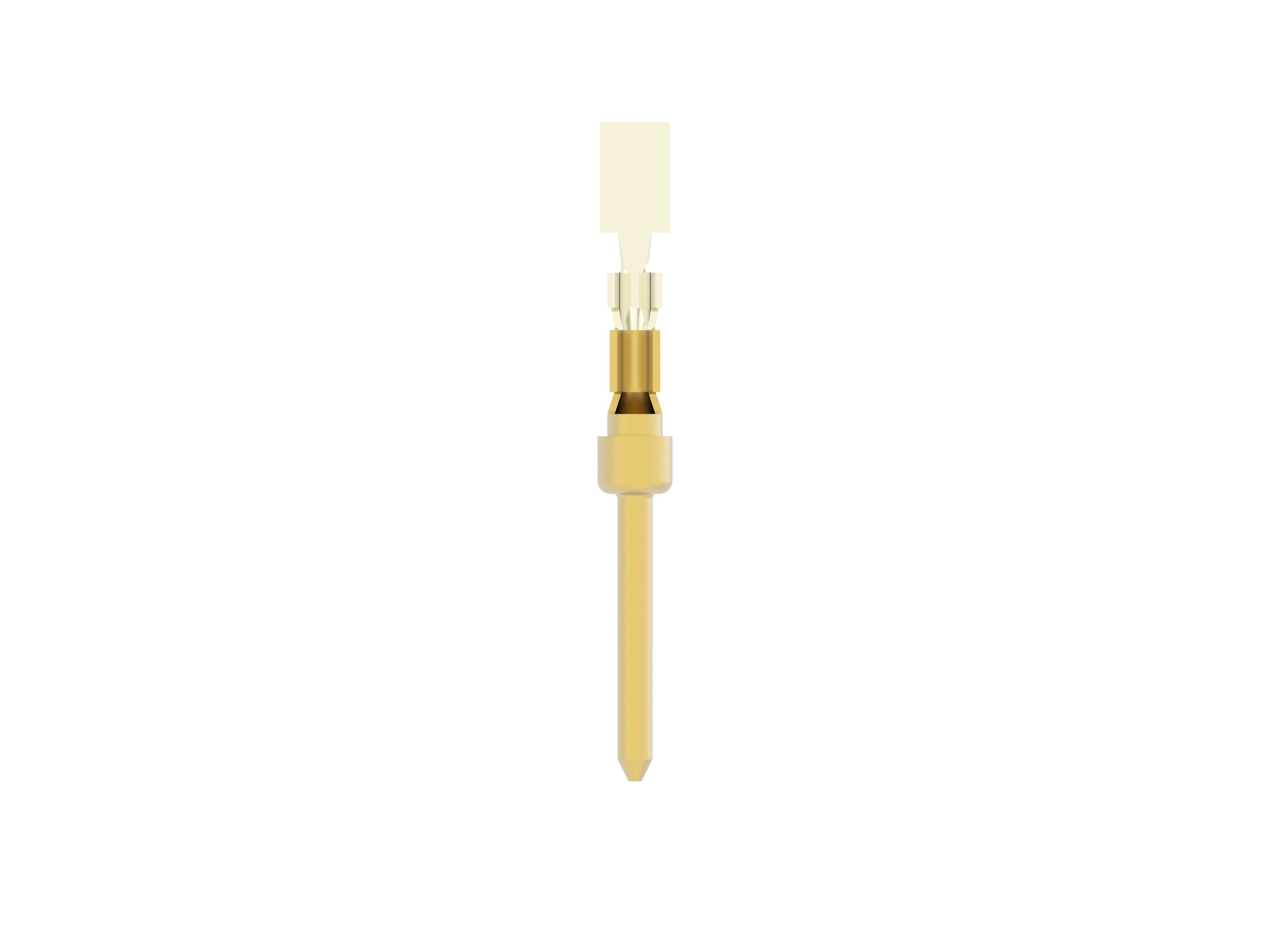 66507-2 TE Connectivity, AMPLIMITE Series, Male Crimp D-Sub Connector Contact, Gold Pin 24 AWG