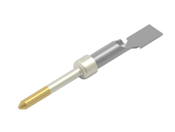 TE Connectivity, AMPLIMITE Series, Male Solder D-Sub Connector Contact, Gold Pin 17 AWG